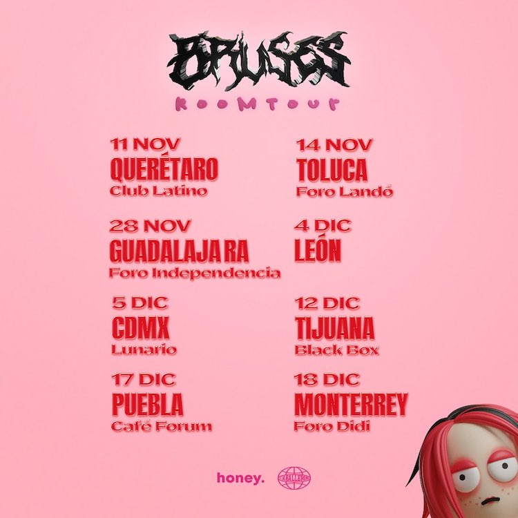 Fechas Room Tour Bruses 2021