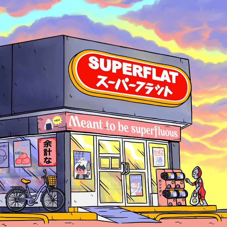 Meant to be Superfluous future funk mexicano Superflat